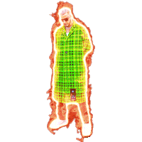 Dj Snake Fire Sticker