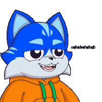 Cat Smile Sticker by Toshithecat