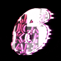 Glitch Numbers GIF by #BASILIO