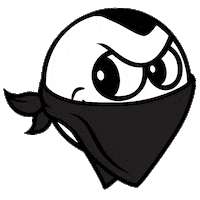 unfair_athletics mascot icon bandana unfair Sticker