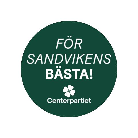 Sticker by Centerpartiet