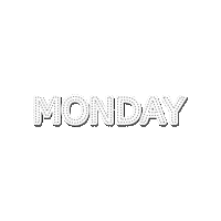 Monday Sticker