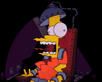 shocked the simpsons GIF