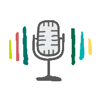 Podcast Microphone Sticker by FNBO