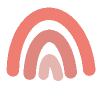 Pink Rainbow Sticker