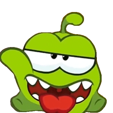 Tired Monster Sticker by Om Nom
