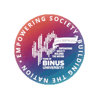 Binusian Diesnatalis Sticker by gabung_binus