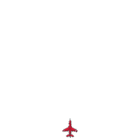 Red Arrows Aviation Sticker by Air Force Gift Shop