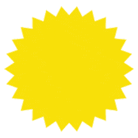 Star Circle Sticker by Glass Staircase