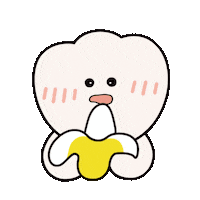 Eating Sticker by dentium