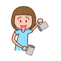 Girl Foodie Sticker