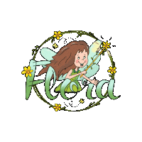 Otterspiele spring fairy flora fruhling Sticker