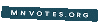 mnvotes votefromhome mnvotes herewevote Sticker