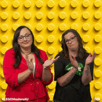 LEGOMastersAU clap clapping lego sarcastic GIF