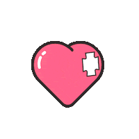 Broken Heart Love Sticker