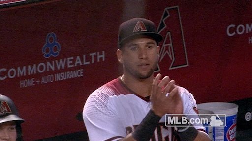 claps dugout GIF by MLB
