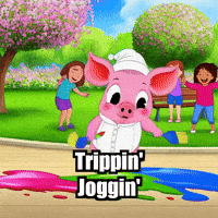 Park Jogging GIF by The Pigasso