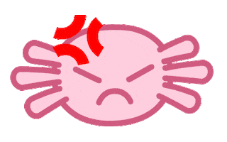 Angry Chibi Sticker