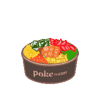 Pokebowl Sticker by Poke Theory