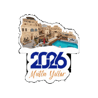 New Year Christmas Sticker by Dorak Holding