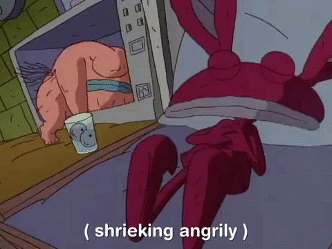 nickrewind giphydvr nicksplat aaahh real monsters giphyarm044 GIF