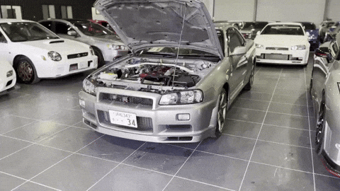Fast And Furious Nissan Skyline GIF by jesse_iwuji