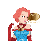 Supermom Sticker by Mutter Indonesia