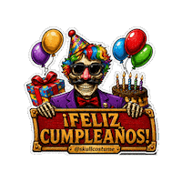 Skull Cumple Sticker