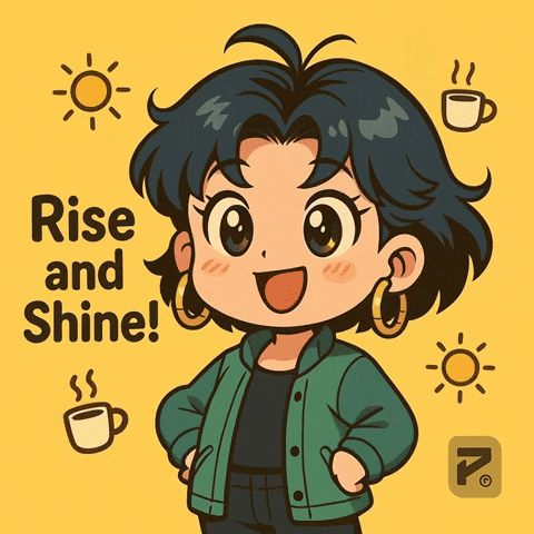 Good Morning Bonjour GIF by Persona