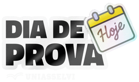 Prova Diadeprova Sticker by UNIASSELVI