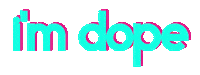 Dope Af Sticker by Audria Richmond