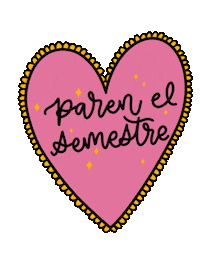Drawmyletters heart school help corazon Sticker