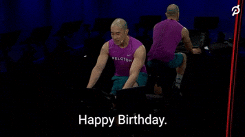 Happy Birthday Peloton