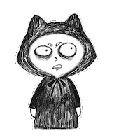 Cat What Sticker