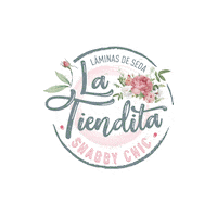 Decoupage Shabby Chic Sticker by La Tiendita Shabby Chic