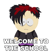 School Goth Sticker by South Park