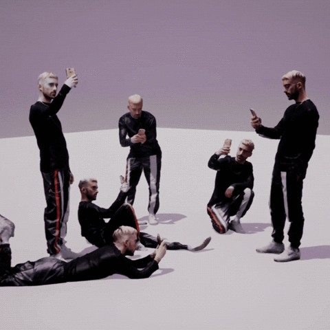 tomgalle giphyupload art selfie selfies GIF