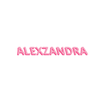 Alexzandra Sticker by Peaky Digital