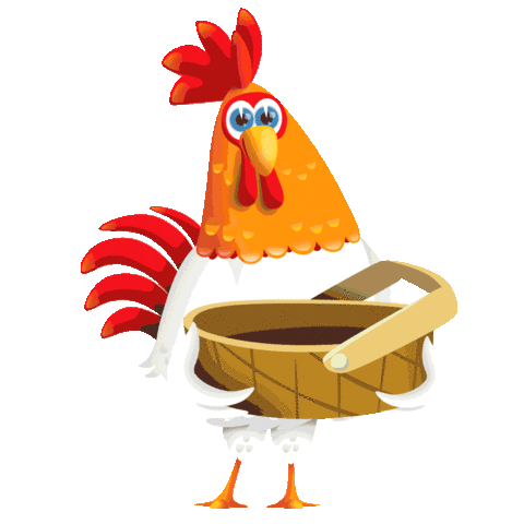 Erpilic giphyupload chicken Hindi tavuk Sticker