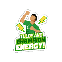MILOPH energy champion milo milo ph Sticker