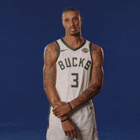 George Hill Basketball GIF by Milwaukee Bucks