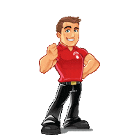 junkking_corporate green crown king trash Sticker