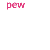 Pew Pew Sticker by Jessica Brees Photography