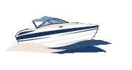 bseart water swimming boat fishing Sticker