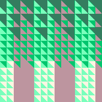 forest pattern GIF by Trevor Anderson