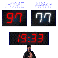 77 Away Sticker