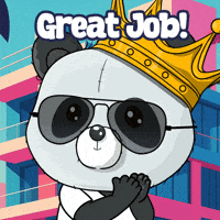 Happy Great Job GIF by PandaPals