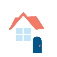 House Stay Home Sticker by Old Navy