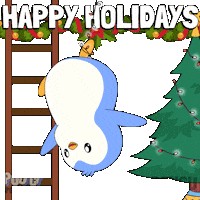 Merry Christmas Sticker by Pudgy Penguins
