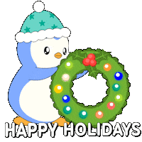 Merry Christmas Sticker by Pudgy Penguins
